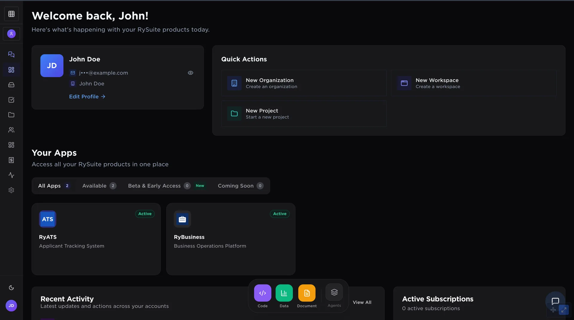RyAssist Dashboard